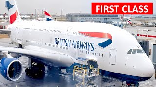 British Airways A380 First Class from London to Dubai | Full Flight \u0026 Concorde Room Tour