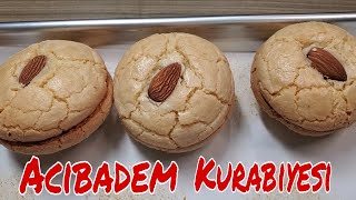 Sadece dört malzeme !! Lezzeti tarifsiz 💥 Acıbadem Kurabiyesi Tarifi / Turkish Almond Macarons