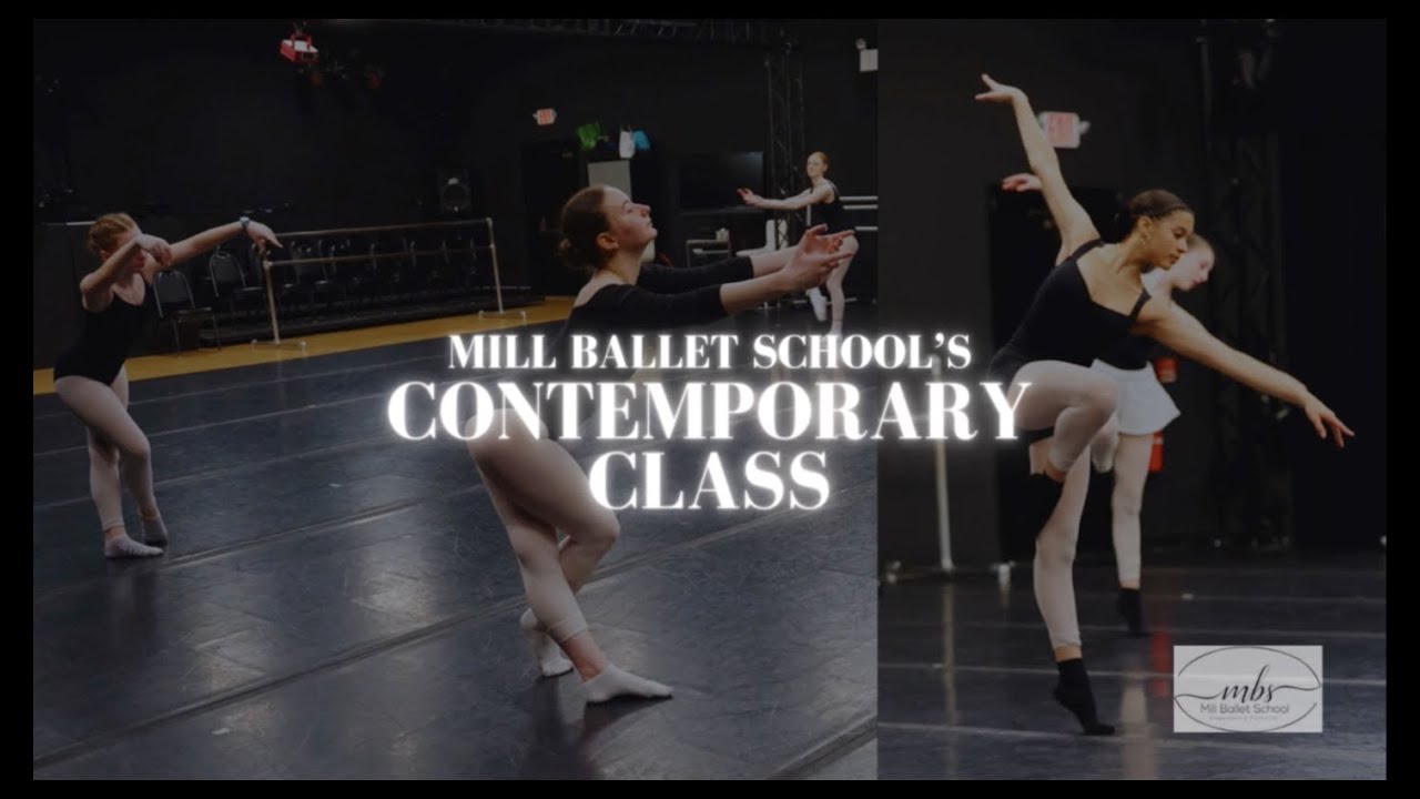 Mill Ballet School's Contemporary Class - YouTube