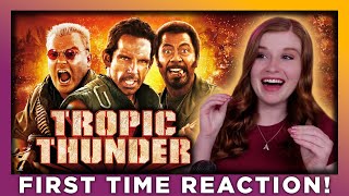 TROPIC THUNDER is WILD! | MOVIE REACTION | FIRST TIME WATCHING