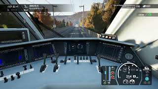 Überführungsfahrt mit dem verkürztem ICE 1 unterwegs nach Würzburg Train Sim World 3 Xbox Series X