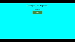 Dropdown list react project Coding Ninjas