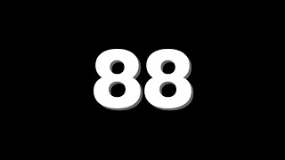 88 Second Countdown Timer With Sound Effect