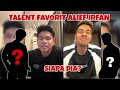 siapa talent favorit alief irfan? alief irfan jawab soalan syahmie...