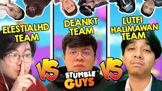 AKU IKUTAN TURNAMEN SATU TEAM SAMA @ElestialHD VS @deandeankt & @LuthfiHalimawan DI STUMBLE GUYS!