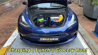 Charging A Tesla Model 3 In Malaysia ft. Grocery Run!