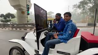 गाड़ियाँ तो बहुत देखी ! लेकिन ऐसी नहीं - Electric Vintage Car 💚