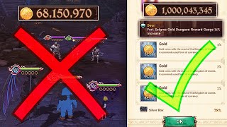 How To Farm Gold *THE RIGHT WAY* On Grand Cross! Tips \u0026 Tricks To Get More! (7DS Grand Cross)