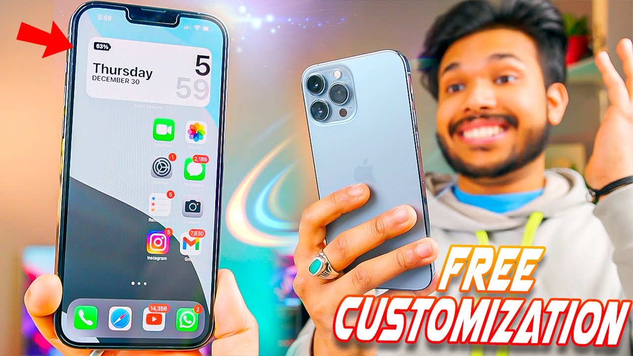 IPhone Free Customization - Best IOS Setup Easily How To? - YouTube