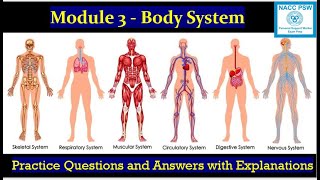 NACC - PSW Certification - Module 3 - Body System | Exam Prep 🦵🫀🫁