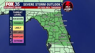 FOX 35 STORM TRACKER RADAR: Strong to severe storms expected this week in Central Florida