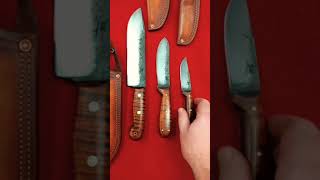 Classic Hand Forged Knives | #knifemaking #shorts #shortvideo