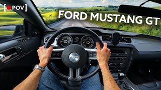 418 HP 2013 Ford Mustang GT POV Drive – Sounds like a beast, Accelerations, Tunnel Run ! (4K)