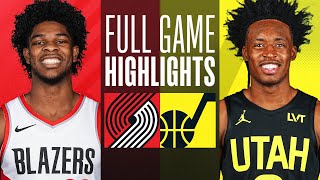 TRAIL BLAZERS at JAZZ | FULL GAME HIGHLIGHTS | December 2, 2023