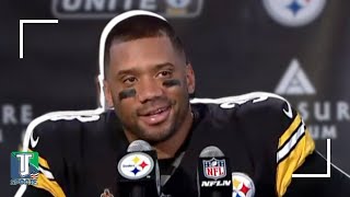 Russell Wilson SHOUTS OUT Ben Roethlisberger and Mike Tomlin after the Steelers BEAT Browns