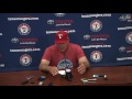 phi@tex banister talks perez s outing and win streak