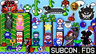 Subcon.FDS (Mario Bros. 2 Creepypasta by @mosaicarts828) | Full Game Version!