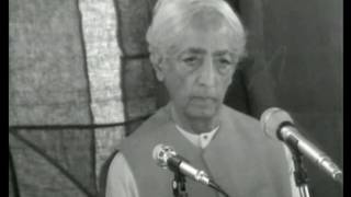 J. Krishnamurti - New Delhi 1981 - Seminar 2 - Can fear come to an end?