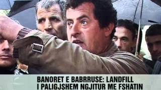 Proteste kundër mbeturinave - Vizion Plus - News - Lajme