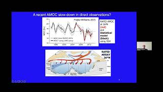 Alexey Fedorov - The Atlantic ocean meridional overturning circulation (AMOC) and climate change