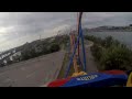 goliath pov on ride at la ronde in montreal canada hd 1080p