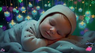 Baby Sleep Music ♥ Mozart Brahms Lullaby for Sweet Dreams ✨ Sleep Instantly Within 3 Minutes 💤