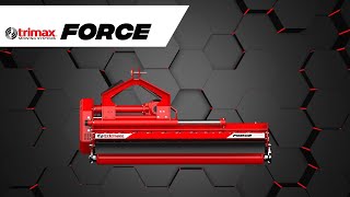 NEW Trimax Force Flail Mower Horticulture Teaser NZ