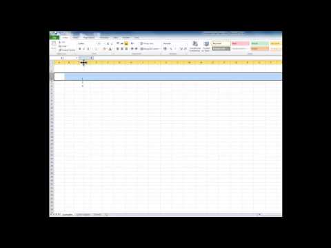 Mouse pointer shapes in Microsoft Excel Mouse pointer shapes in Microsoft Excel