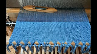 Weaving Blooper 4 - fixing skipped edge thread and reed error