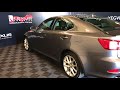 used gray 2012 lexus is 250 touring edition 1 walkaround review wainwright alberta