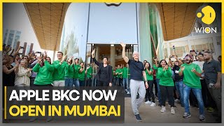 Tim Cook opens India's first retail Apple store in Mumbai | Latest English News | WION
