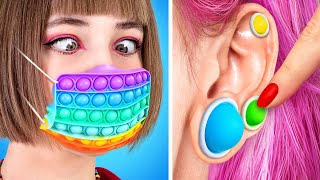 Pop It and Simple Dimple! Challenge! / 10 Funny Ways to Make Money