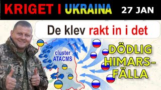 27 JAN: Ryskt Kanonmatsanfall VS. HIMARS-Klusterbomber | Kriget i Ukraina förklaras