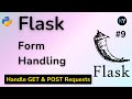 Flask Form Handling: Process User Input with GET & POST | Form Handling in Flask - Kritim Yantra