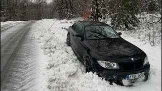 Winterdrifting BMW e82 123d