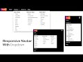 How to make Responsive Navbar using Bootstrap 5  || HTML CSS || 2021