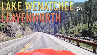 Lake Wenatchee to Leavenworth Drive in 4K