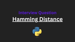 Hamming Distance - Leetcode 461 - Python