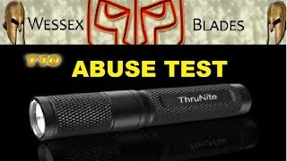 ThruNite T10 Flashlight Review, Overview and Abuse Test