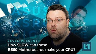 How SLOW can these B660 Motherboards make your CPU?