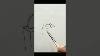 lock drawing #shorts #trending how to draw a lock @SabSubjects