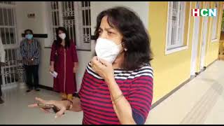 MLA Alina Saldanha \u0026 health officer inspects newly upgraded Cansaulim PHC for COVID step-up hospital