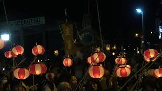 起し太鼓 2018 巡行（古川駅前）