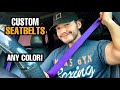 How To Add CUSTOM SEATBELTS To ANY Car!