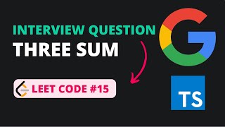 Three Sum (Beats 99%) - Leet Code 15 - TypeScript