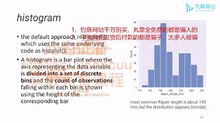 九章算法数据分析就业班 01 1  分布可视化