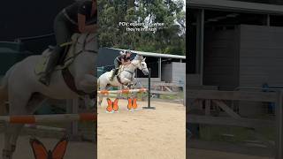 POV: equestrians when they’re in a rush #horse #horsesaremylife #horseriding #equestrian