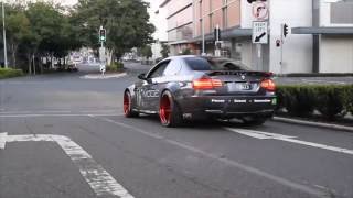 BMW E92 M3 Liberty Walk | Armytrix可変バルブマフラー | 高周波サウンド 快音