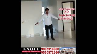 EAGLE PROPERTIES AND CONSTRUCTIONS 133 SQ YARDS G+1 HOUSE FOR SALE MANCHI SCHOOL BALAPUR MALLAPUR