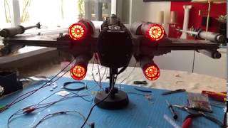 X Wing Deagostini Test Triebwerk Startseqenz und Hyperantrieb